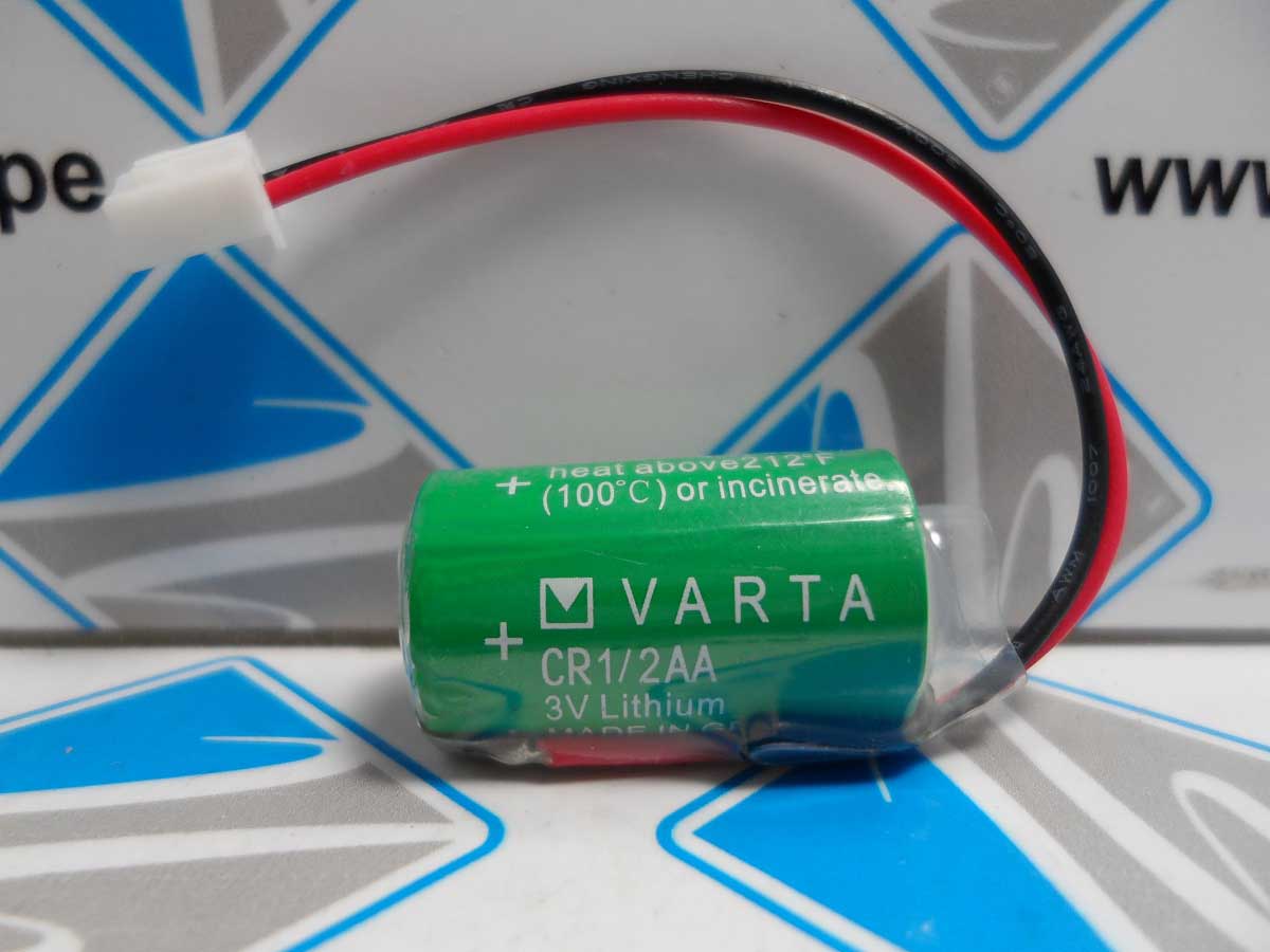CR1/2AASWC 6127201390   Battery Lithium 3V wire varta